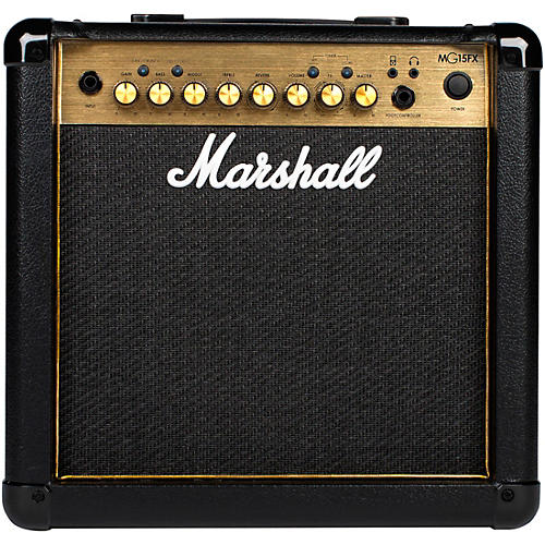 Marshall MG15GFX 15W 1x8 Guitar Combo Amp - musicians--Friend