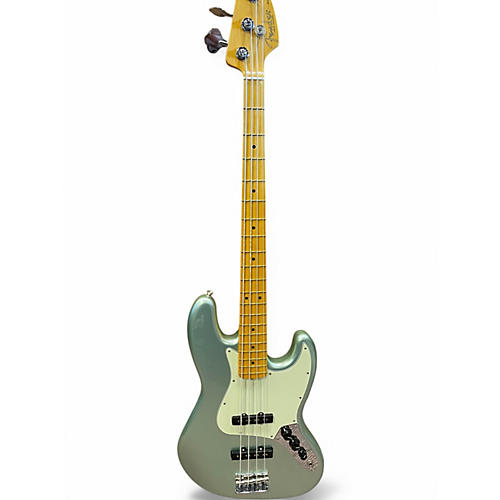 Used 2023 Fender American Professional II Jazz Bass MYSTIC SURF GREEN Electric Bass Guitar MYSTIC SURF GREEN - musicians--Friend