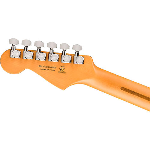 Fender American Ultra II Stratocaster HSS Ebony Fingerboard Electric Guitar Texas Tea - musicians--Friend