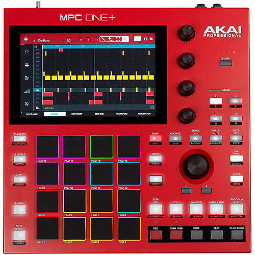 Akai Professional MPC ONE+ Standalone Production Center With MPK mini mk3 and Headphones Red - musicians--Friend