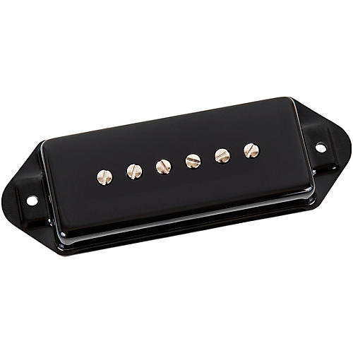 Seymour Duncan Hot P90 Silencer Dog Ear Pickup Black Bridge - musicians--Friend