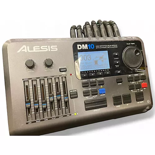 Used Alesis DM10X 6-Piece Kit Electric Drum Set - musicians--Friend