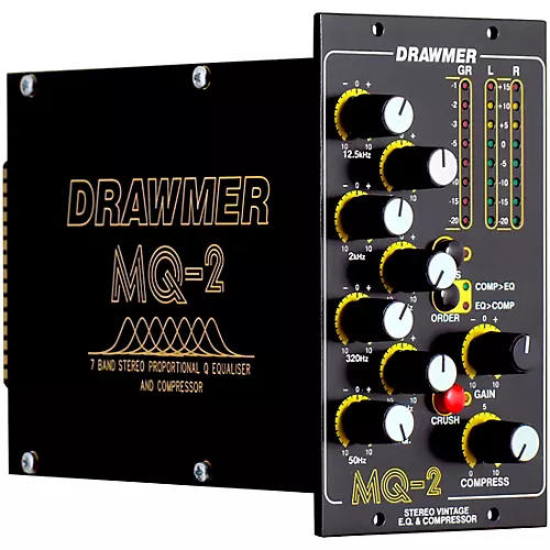 Drawmer MQ-2 Stereo 7-band 500 Series EQ/Compressor - musicians--Friend