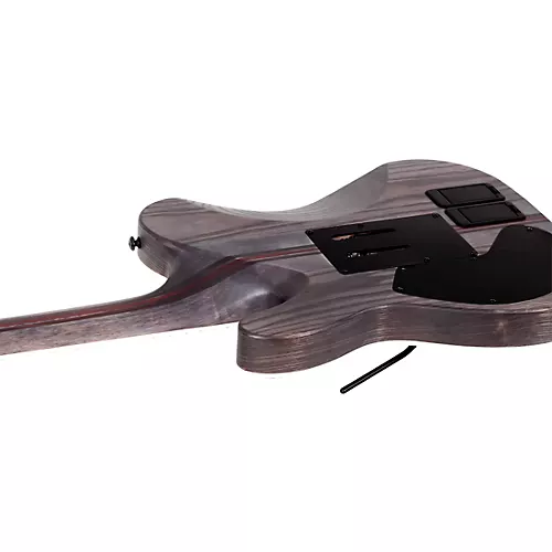 Schecter Guitar Research PT-7 FR-S SLS Elite Evil Twin Electric Guitar Satin Black - musicians--Friend