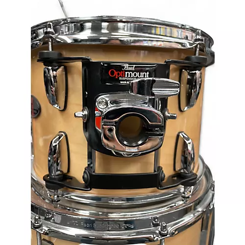 Used Pearl 3 Piece PROFESSIONAL SERIES Natural Drum Kit Natural - musicians--Friend