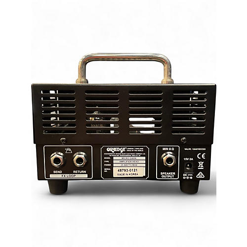 Used Orange Amplifiers Micro Dark 20W Tube Guitar Amp Head - musicians--Friend