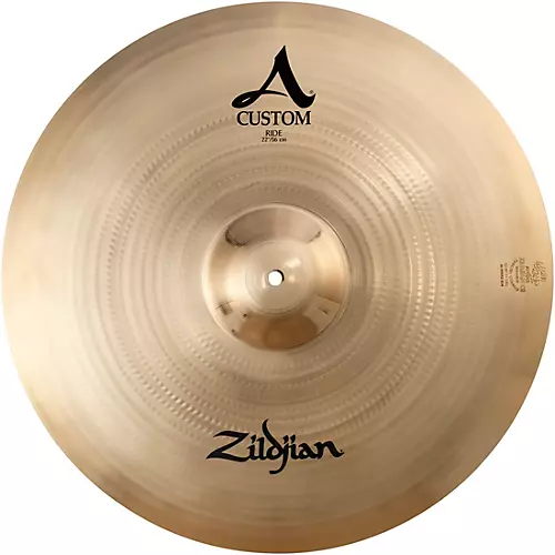 Zildjian A Custom Ride Cymbal 22 in. - musicians--Friend