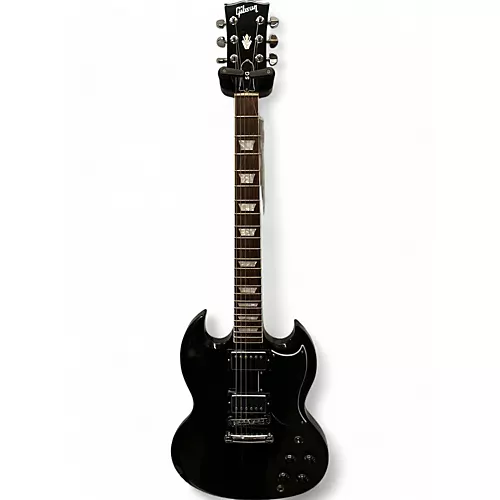 Used Gibson 1961 Reissue SG Ebony Solid Body Electric Guitar Ebony - musicians--Friend