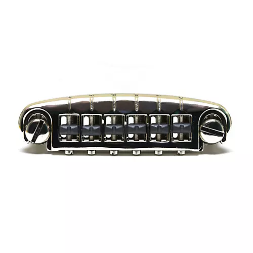 Graph Tech ResoMax NW2 Wraparound Bridge with String Saver Saddles Chrome - musicians--Friend