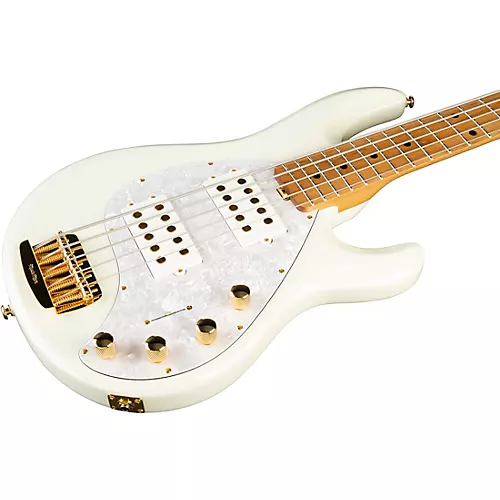 Ernie Ball Music Man StingRay5 Special HH 5-String Electric Bass Guitar Genius Gold - musicians--Friend