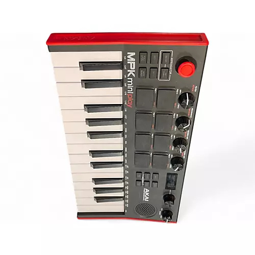 Used Akai Professional MPK MINI PLAY MIDI Controller - musicians--Friend
