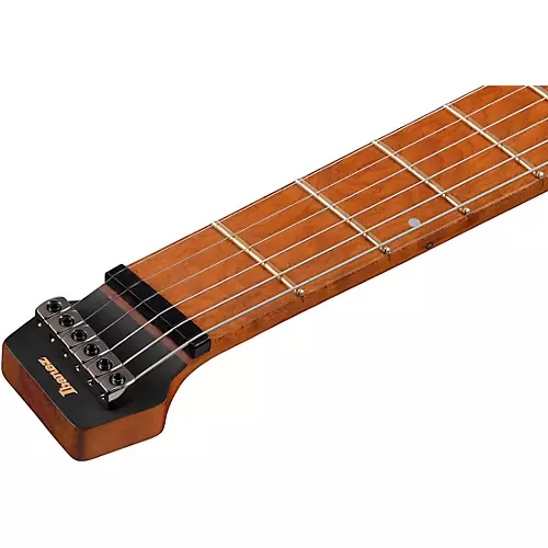 Ibanez QX52 Headless 6-String Electric Guitar Black Flat - musicians--Friend