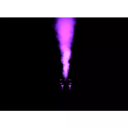 CHAUVET DJ Geyser Move Motorized DMX Fog Machine with RGBA+UV LED and Wireless Remote - musicians--Friend