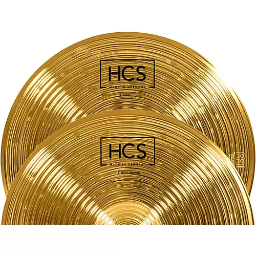 MEINL HCS Hi-Hat Cymbal Pair 15 in. - musicians--Friend