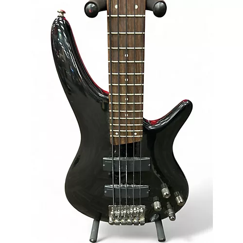 Used Ibanez SR305 5 String Cosmo black Electric Bass Guitar Cosmo black - musicians--Friend