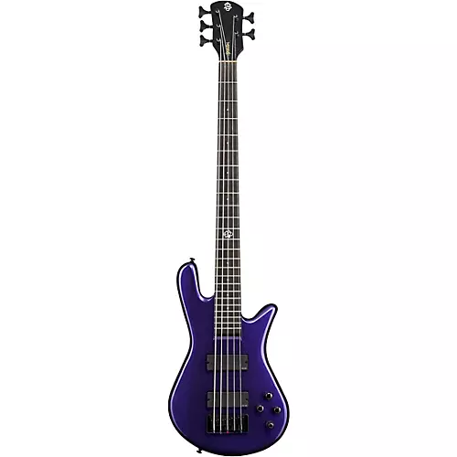 Spector NS Ethos HP 5 Five-String Electric Bass Gunmetal Gloss - musicians--Friend