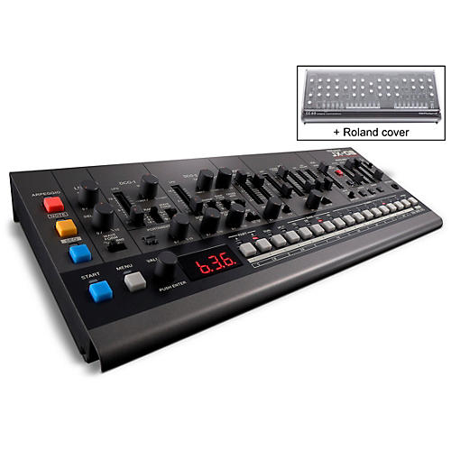 Roland JX-08 [JX-8P] Boutique Synthesizer with Decksaver Cover - musicians--Friend