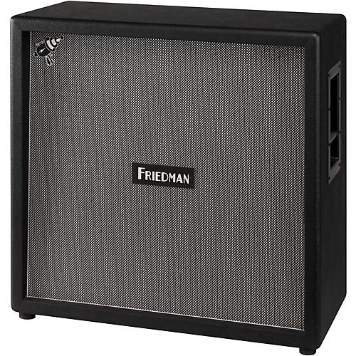 Friedman Steve Stevens Signature 4x12 Closed-Back Guitar Cabinet with Celestion Vintage 30's Black - musicians--Friend