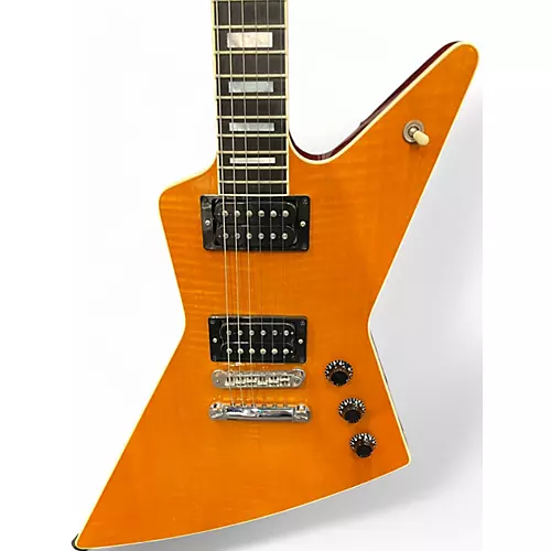 Used 2002 Gibson Explorer Pro Natural Solid Body Electric Guitar Natural - musicians--Friend
