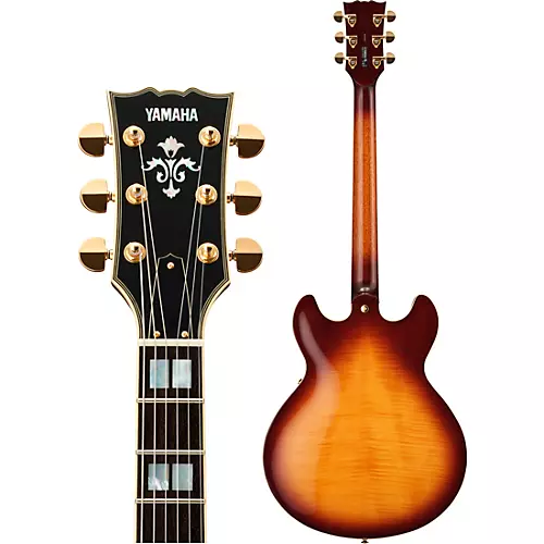 Yamaha SA2200 Semi-Hollow Electric Guitar Brown - musicians--Friend