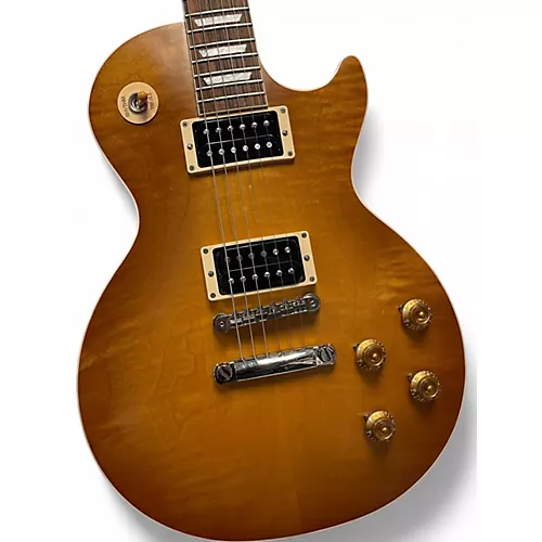 Used 2023 Gibson Les Paul Standard Faded '50s Neck Honey Burst Solid Body Electric Guitar Honey Burst - musicians--Friend