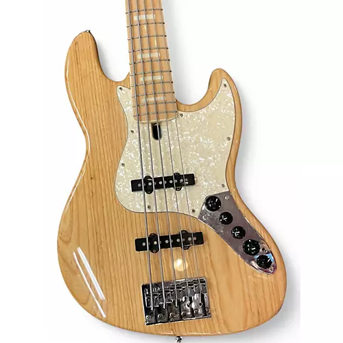 Used Sire Marcus Miller V7 Swamp Ash 5 String NATURAL SATIN Electric Bass Guitar NATURAL SATIN - musicians--Friend