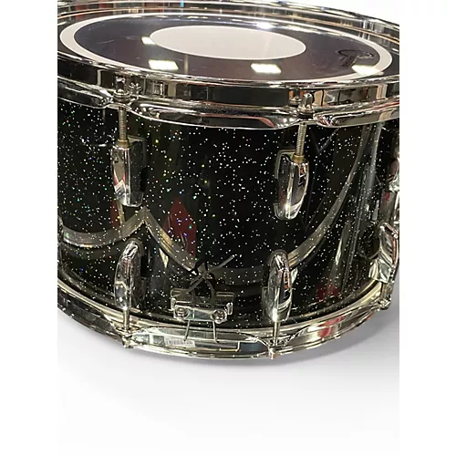 Used Pearl 14X8 Session Studio Select Snare Black Halo Glitter Drum Black Halo Glitter 216 - musicians--Friend