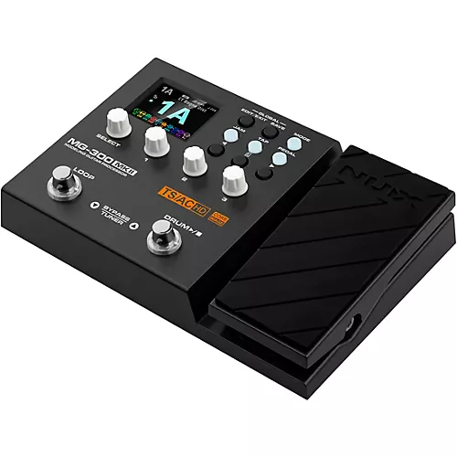 NUX MG-300MKII Multi-Effects and Amp Modeler Pedal Black - musicians--Friend