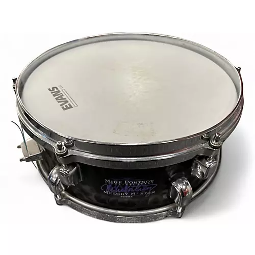 Used TAMA 12in Melody Master Mike Portnoy Signature Black Drum Black 30 - musicians--Friend