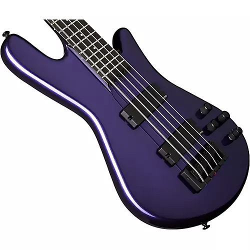 Spector NS Ethos HP 5 Five-String Electric Bass Gunmetal Gloss - musicians--Friend