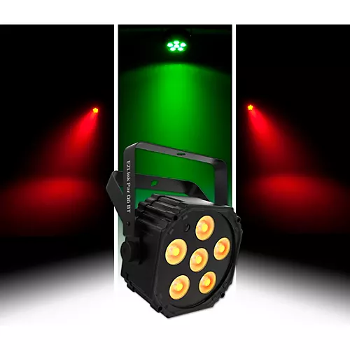 CHAUVET DJ EZLink Par Q6 BT Wireless RGBA LED Wash Light With Bluetooth - musicians--Friend
