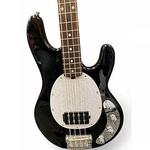 Used Sterling by Music Man RAY34 Black Electric Bass Guitar Black - musicians--Friend
