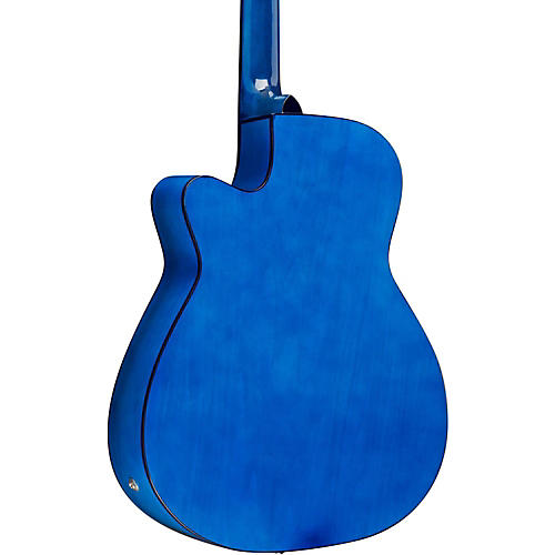 Rogue RA-090 Concert Cutaway Acoustic-Electric Guitar Mahogany - musicians--Friend