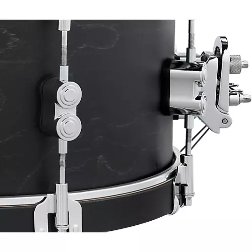 PDP by DW Concept Classic Snare Drum With Wood Hoops 14 x 6.5 in. Ebony/Ebony Hoops - musicians--Friend