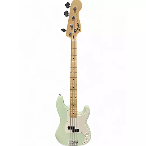 Used Squier Affinity Precision Bass Seafoam Green Electric Bass Guitar Seafoam Green - musicians--Friend