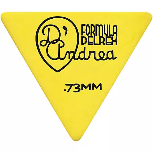 D'Andrea Shell Celluloid 355 Triangle Picks - One Dozen Purple 1.14 mm - musicians--Friend