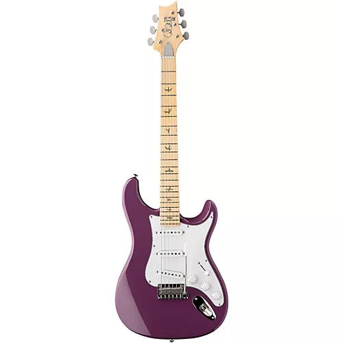 PRS SE Silver Sky With Maple Fretboard Electric Guitar Summit Purple - musicians--Friend