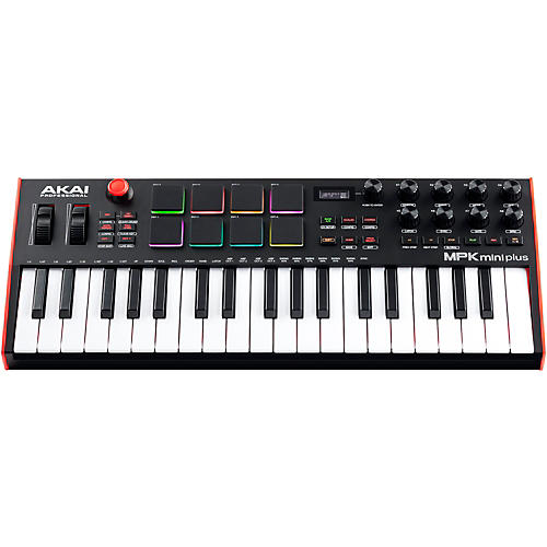 Akai Professional MPK mini plus 37-Key Keyboard Controller - musicians--Friend