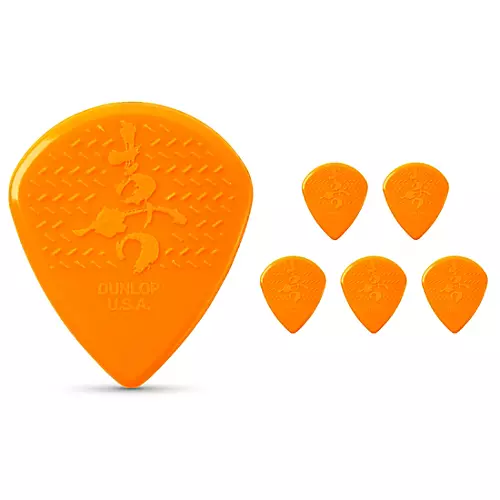 Dunlop Matt Heafy Ascendancy Jazz III Orange Picks 1.35 mm 6 Pack - musicians--Friend