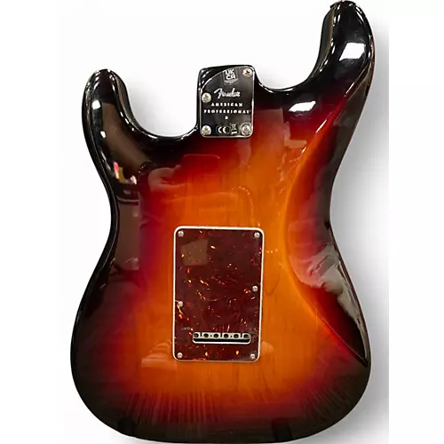 Used Fender American Professional II Stratocaster 3 Color Sunburst Solid Body Electric Guitar 3 Color Sunburst - musicians--Friend