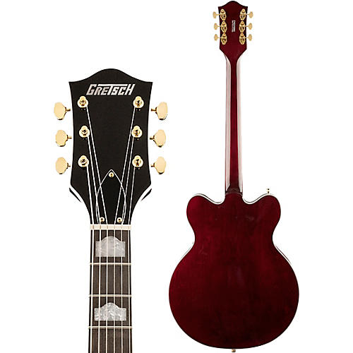 Gretsch Guitars G5422TG Electromatic Classic Hollowbody Double-Cut With Bigsby and Gold Hardware Electric Guitar Snow Crest White - musicians--Friend