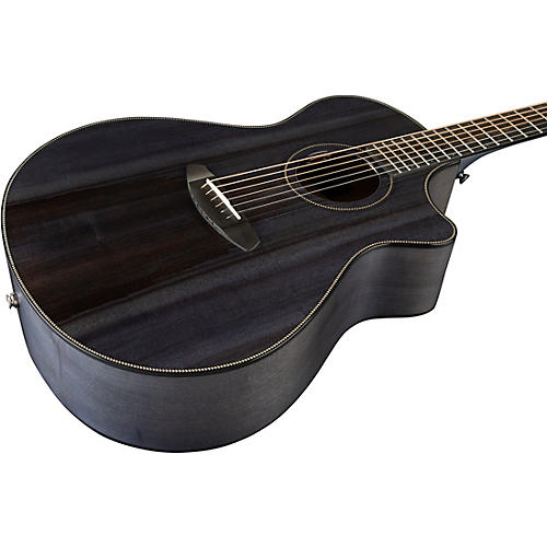 Breedlove Oregon Concerto Myrtlewood Cutaway Acoustic-Electric Guitar Stormy Night - musicians--Friend
