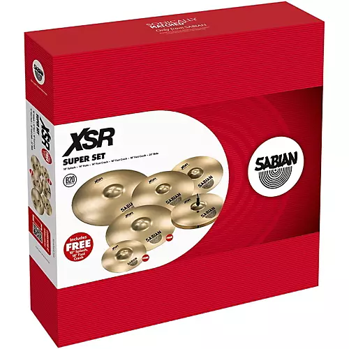 SABIAN XSR Super Set - musicians--Friend