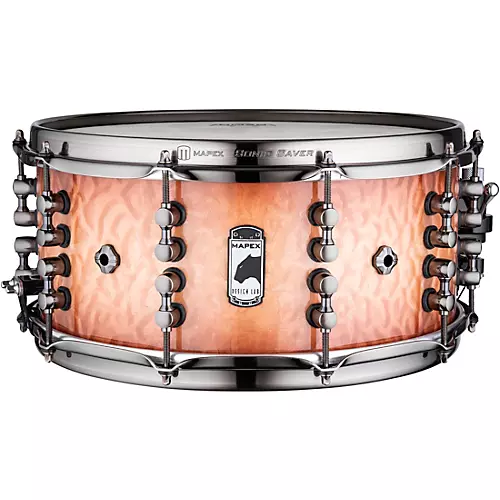 Mapex Black Panther Design Lab Snare Drum Versatus 14 x 4.62 in. Peach Burl Burst - musicians--Friend