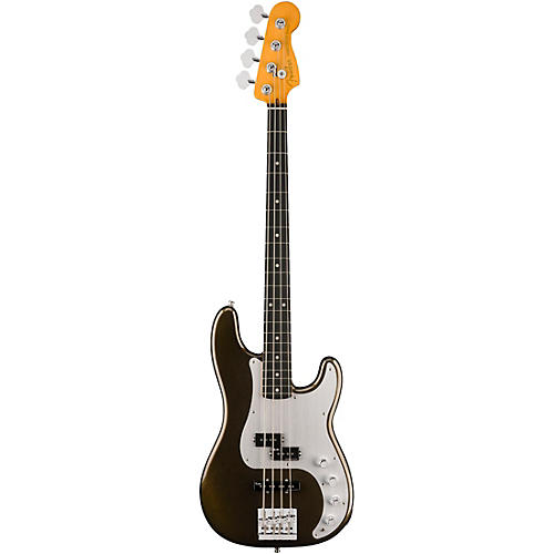 Fender American Ultra II Precision Bass Ebony Fingerboard Noble Blue - musicians--Friend