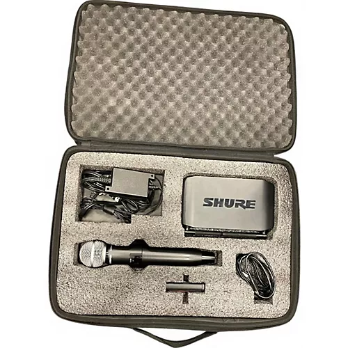 Used Shure GLXD4/BETA 58A Handheld Wireless System - musicians--Friend