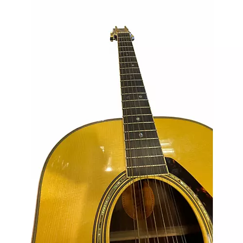 Used Yamaha LL16-12 Natural 12 String Acoustic Electric Guitar Natural - musicians--Friend