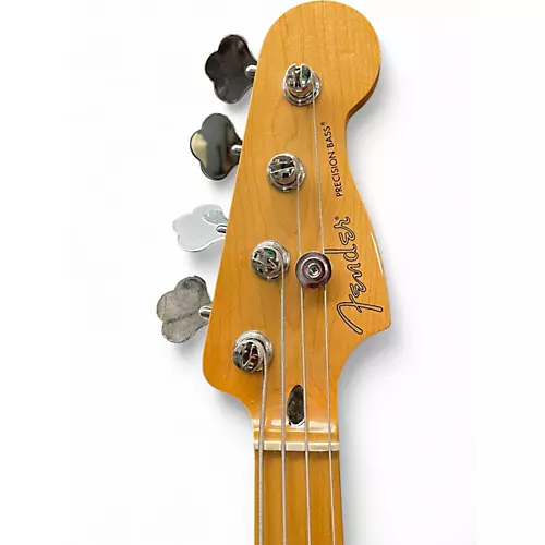 Used Fender Player Precision Bass TEAL Electric Bass Guitar TEAL - musicians--Friend