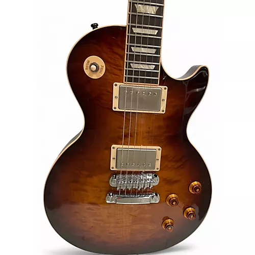 Used 2013 Gibson Les Paul Standard 5A Desert Burst Solid Body Electric Guitar Desert Burst - musicians--Friend