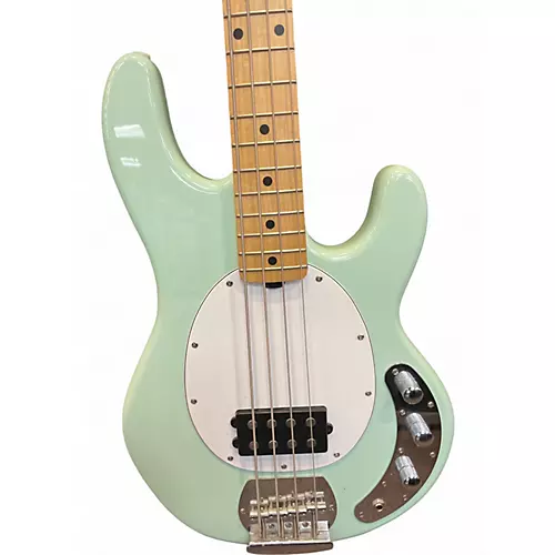 Used Sterling by Music Man SUB SERIES STING RAY Seafoam Green Electric Bass Guitar Seafoam Green - musicians--Friend